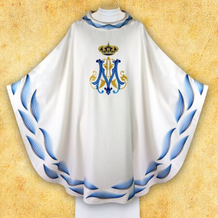 Embroidered chasuble "Maryjny"