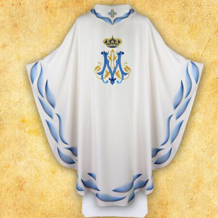 Embroidered chasuble "Maryjny"