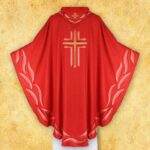 Embroidered chasuble "Maryjny"