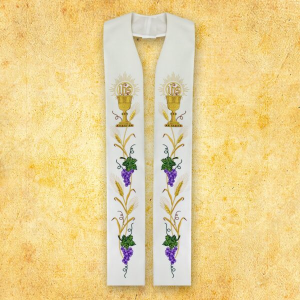 Embroidered stole "Chalice"