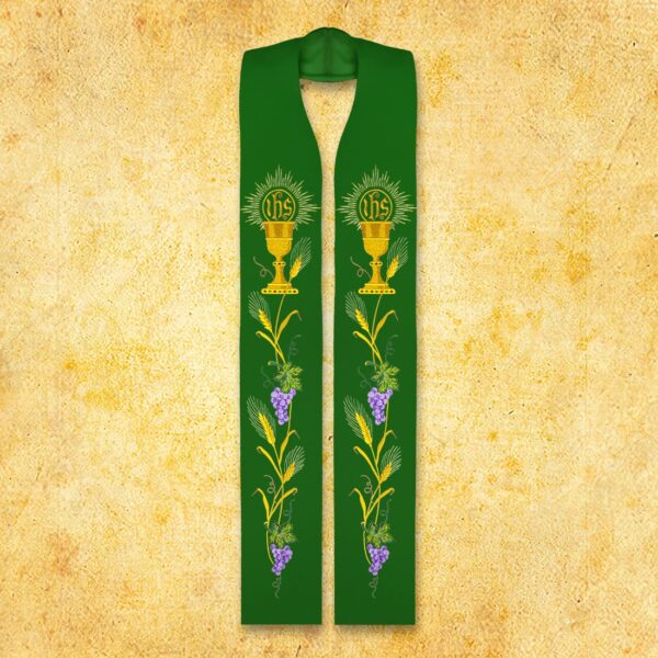 Embroidered stole "Chalice"