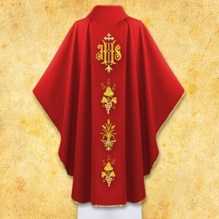 Embroidered Chasuble "IHS"