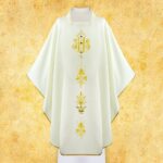 Embroidered Chasuble "IHS"