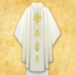 Embroidered Chasuble "IHS"