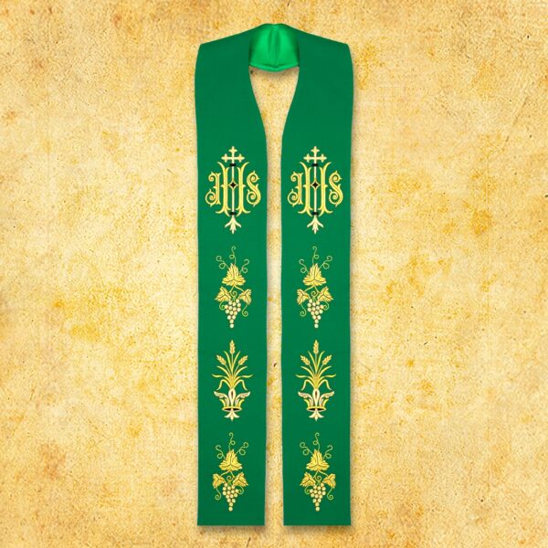 Embroidered Stole "IHS"
