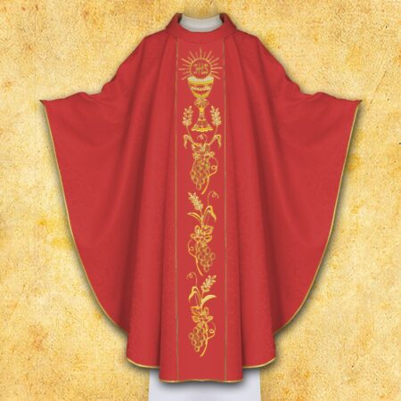 Chasuble with Embroidered Belt