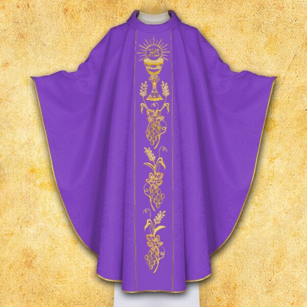 Chasuble with Embroidered Belt