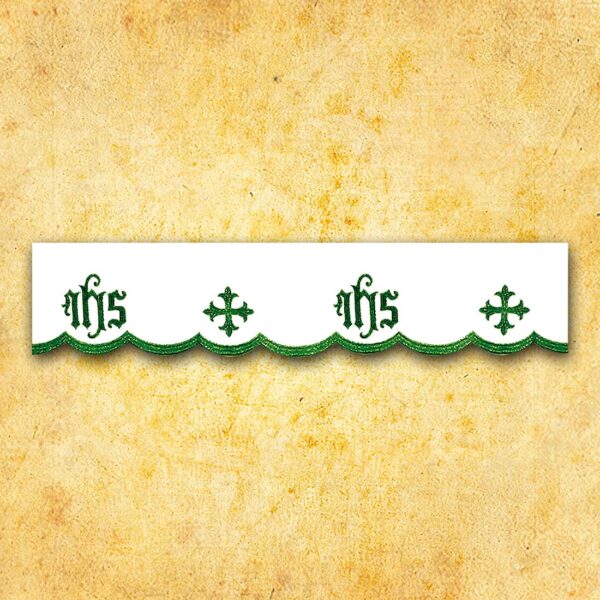 Embroidered "Cathedral" Red Napkin 110X110