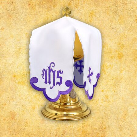 Embroidered "Cathedral" Red Napkin 110X110