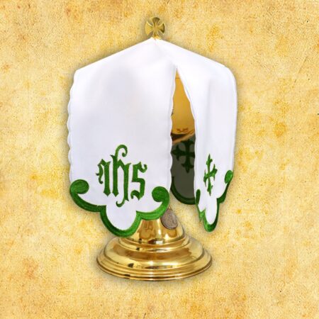 Embroidered "Cathedral" Red Napkin 110X110