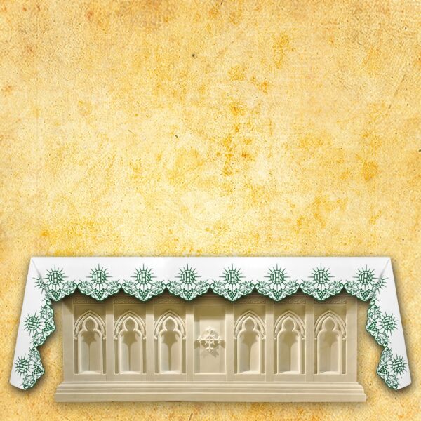 Embroidered tablecloth "Cristiano" Red - any size