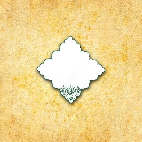 Embroidered Napkin "Cristiano" Green 32X32