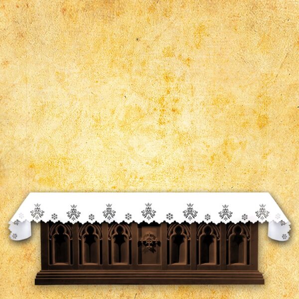 Openwork Tablecloth for Church Altar "Mystery of the Mother of God"