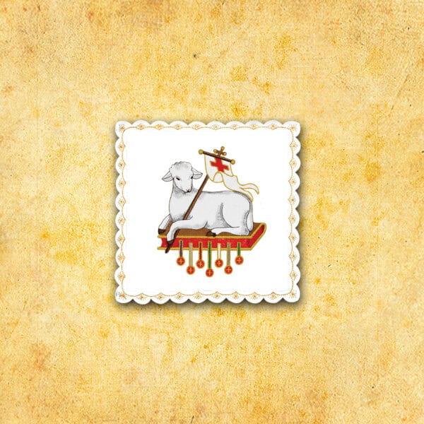 White Embroidered Stick No. 18