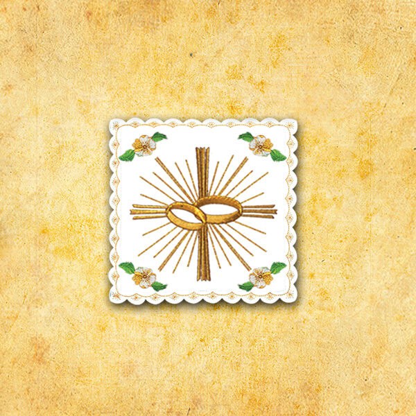 White Embroidered Stick No. 22