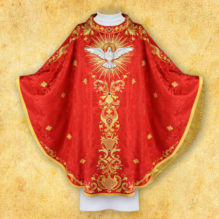  Embroidered Chasuble "Ignis Sanctus"