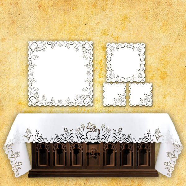 Openwork set for church altar "Lamb"