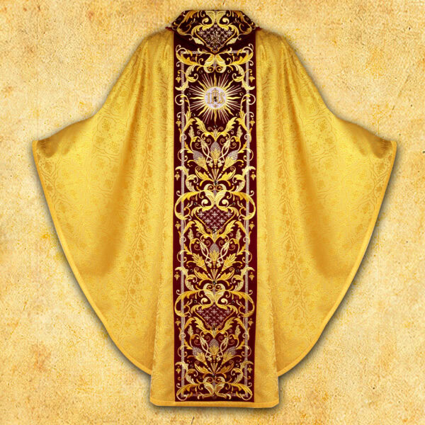 Embroidered Chasuble "Pietre E Oro"