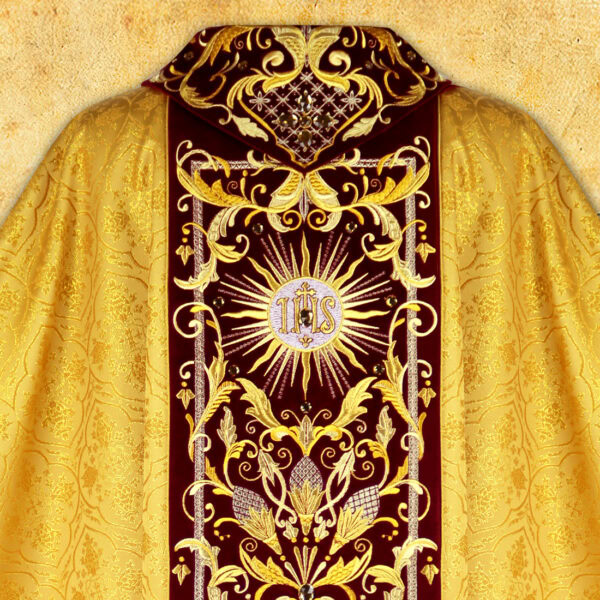 Embroidered Chasuble "Pietre E Oro"