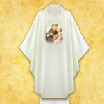 Chasuble with Photographic Image of St. Anthony