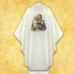 Chasuble with a Photographic Image of "St. Joseph"