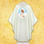 Chasuble with Photographic Image "St. John Paul II"