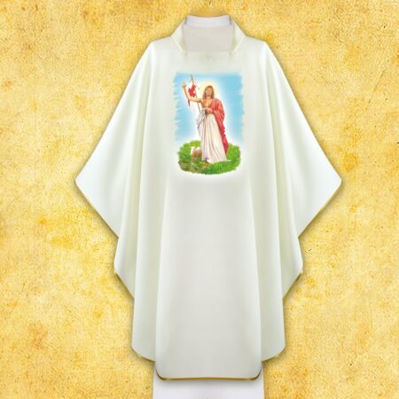 Chasuble with Photographic Image "Risen Jesus"