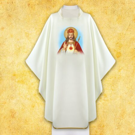 Chasuble with Photographic Image "Christ the King"