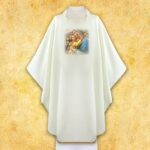 Chasuble with Photographic Image of "Our Lady"
