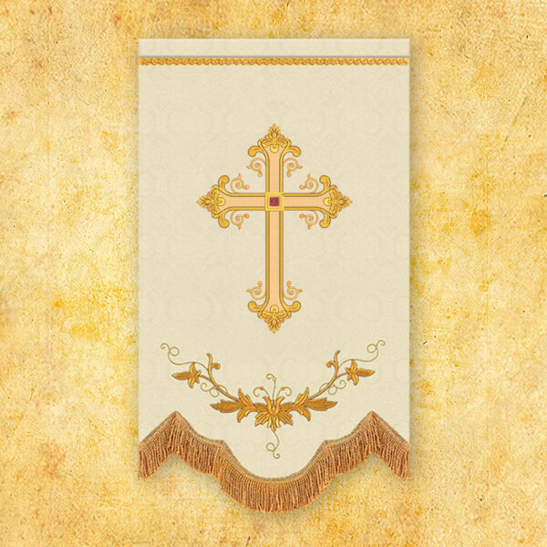 Mini double-sided embroidered banner "St. Joseph"