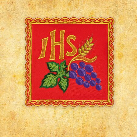 Embroidered Red Staff No. 25