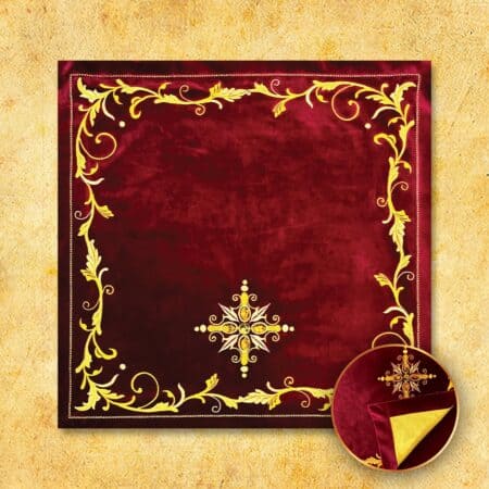 Chalice veil "PIETRE E ORO"