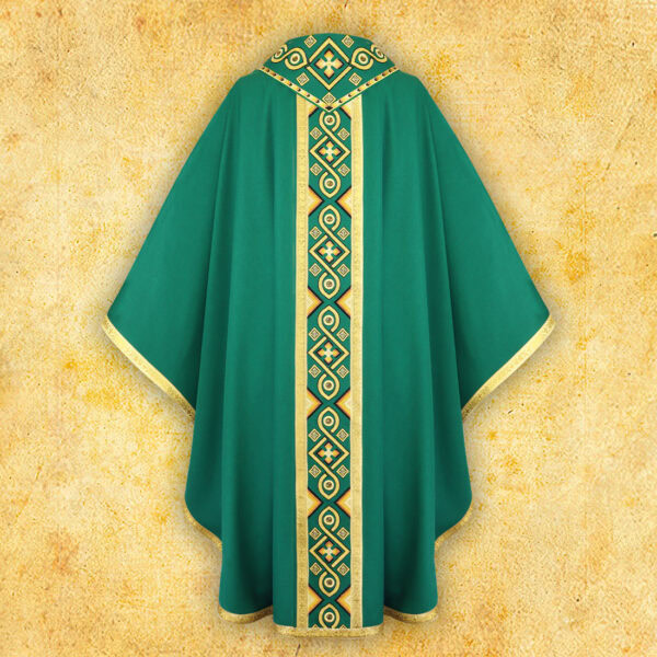 Embroidered chasuble "Creatore"