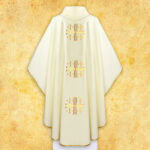 Embroidered chasuble "Jerusalem Crosses"