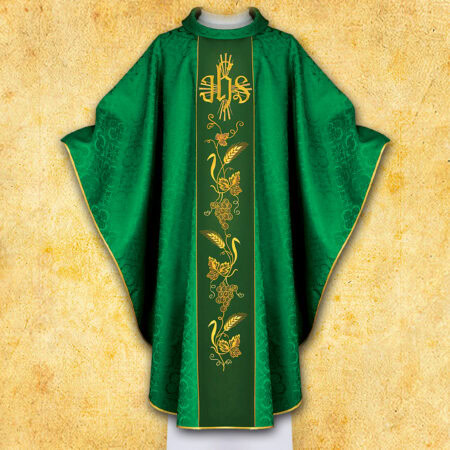 Chasuble with Embroidered Belt
