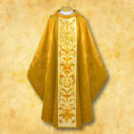 Embroidered chasuble "Verbum"