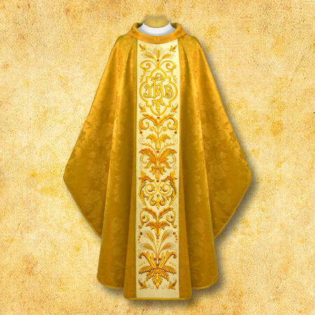 Embroidered chasuble "Verbum"