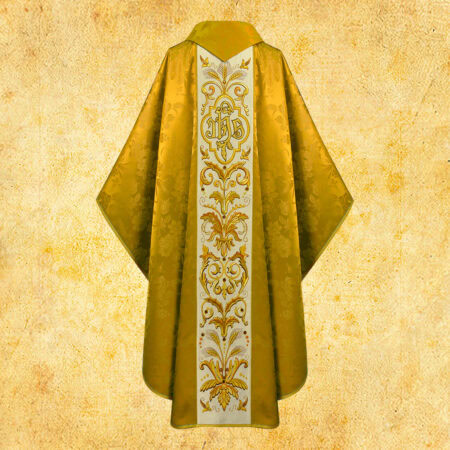 Embroidered chasuble "Verbum"