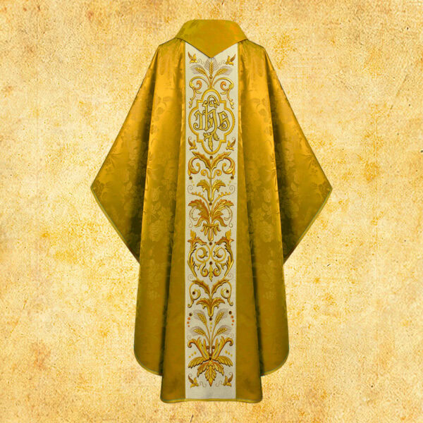 Embroidered chasuble "Verbum"