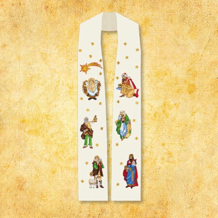 Embroidered stole "Bethlehem"