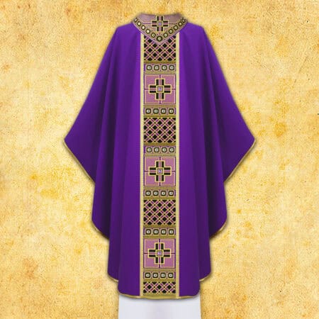 Embroidered chasuble "Canonico"