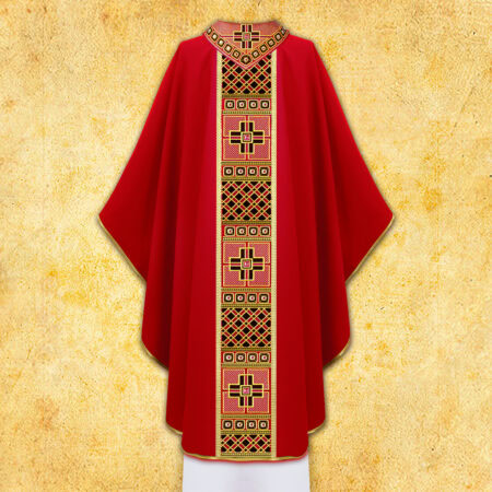 Embroidered chasuble "Canonico"