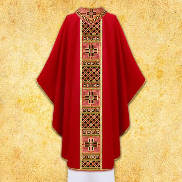 Embroidered chasuble "Canonico"