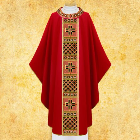 Embroidered chasuble "Canonico"