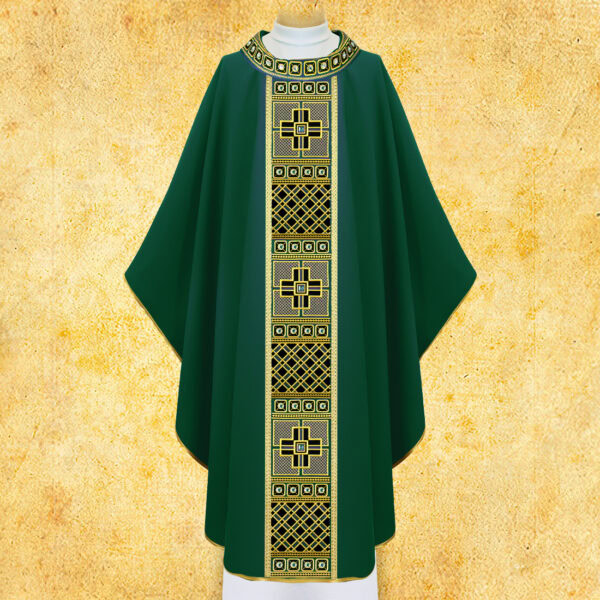 Embroidered chasuble "Canonico"