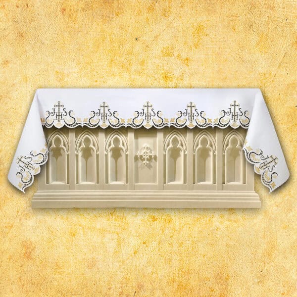 Embroidered tablecloth "Turin" - any size