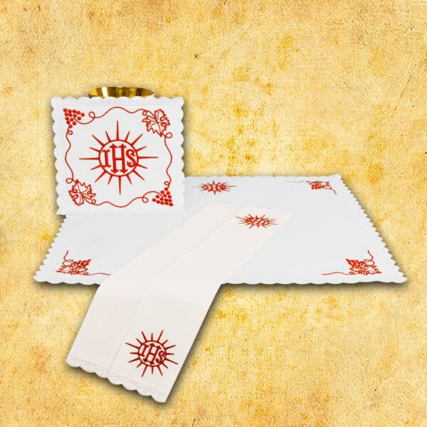 "Cristiano" chalice linen Red