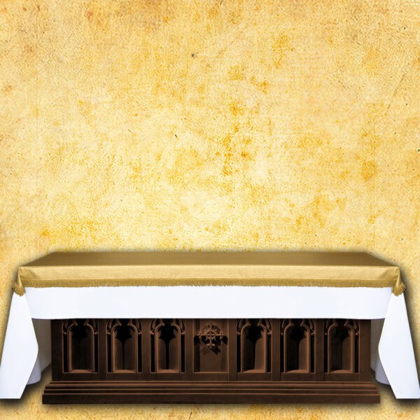 Altar cloth, brocade - gold