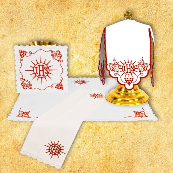 "Cristiano" set, red