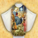 Photo chasuble for Christmas